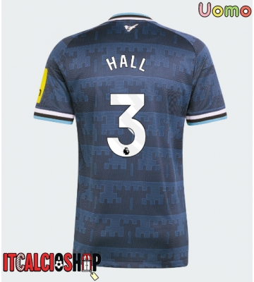 Newcastle United Lewis Hall #3 Seconda Maglia 2026-27 Manica Corta